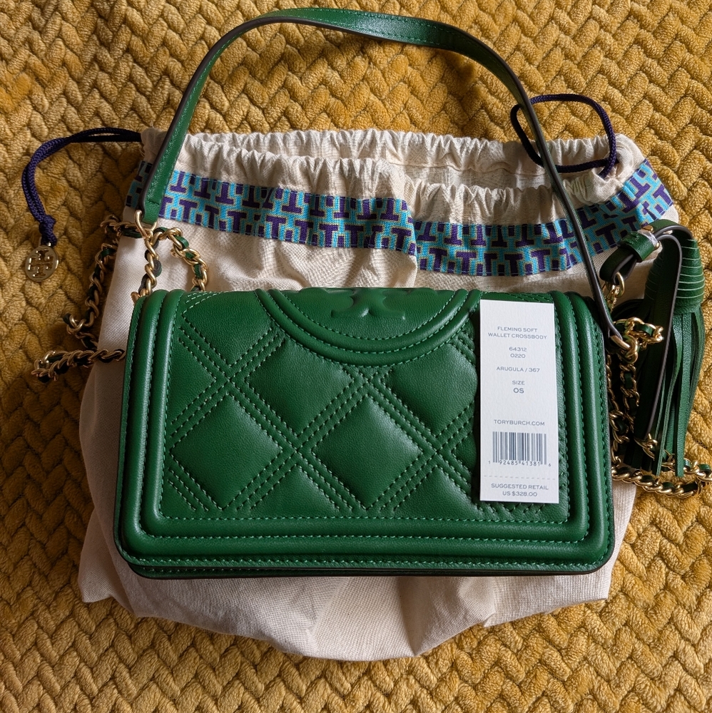 Tory Burch Fleming Soft Wallet Crossbody